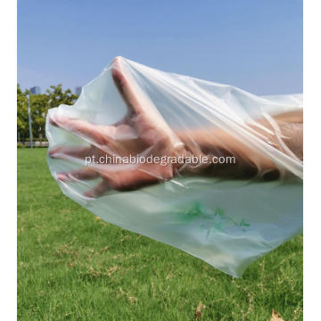 Sacos de lixo biodegradáveis ​​do adubo da jarda do jardim de 100%